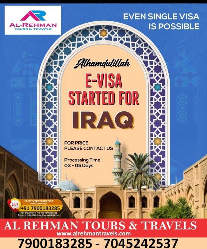 E visa Iraq